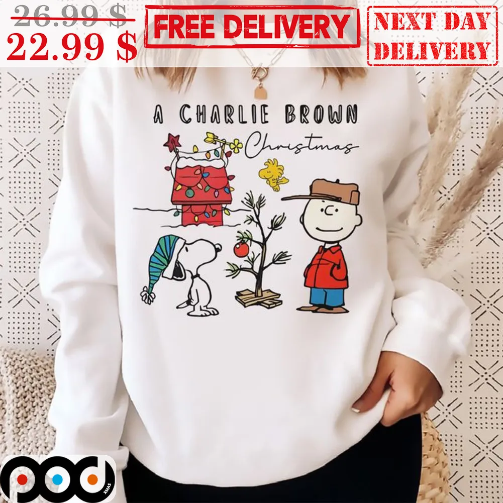 Snoopy A Charlie Brown Christmas Peanuts Shirt