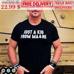 Just A Kid From Maine Vintage Shirt