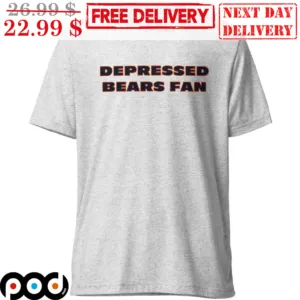 Chicago Bears Depressed Bears Fan Shirt