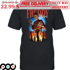 Freddy Krueger Horror Characters Halloween Shirt