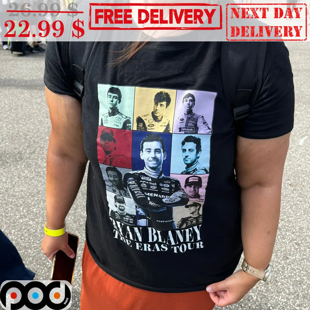 Ryan Blaney The Eras Tour Penske Shirt