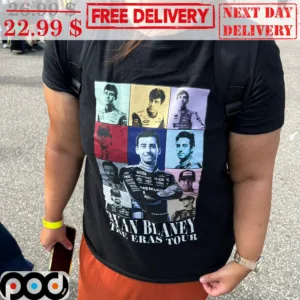 Ryan Blaney The Eras Tour Penske Shirt