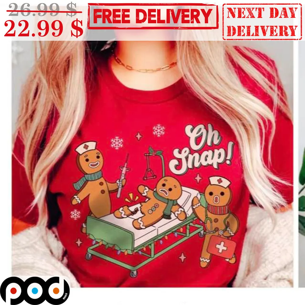 Cookie Oh Snap Christmas 2023 Shirt