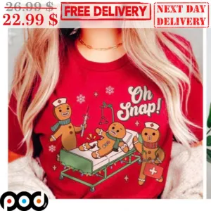 Cookie Oh Snap Christmas 2023 Shirt