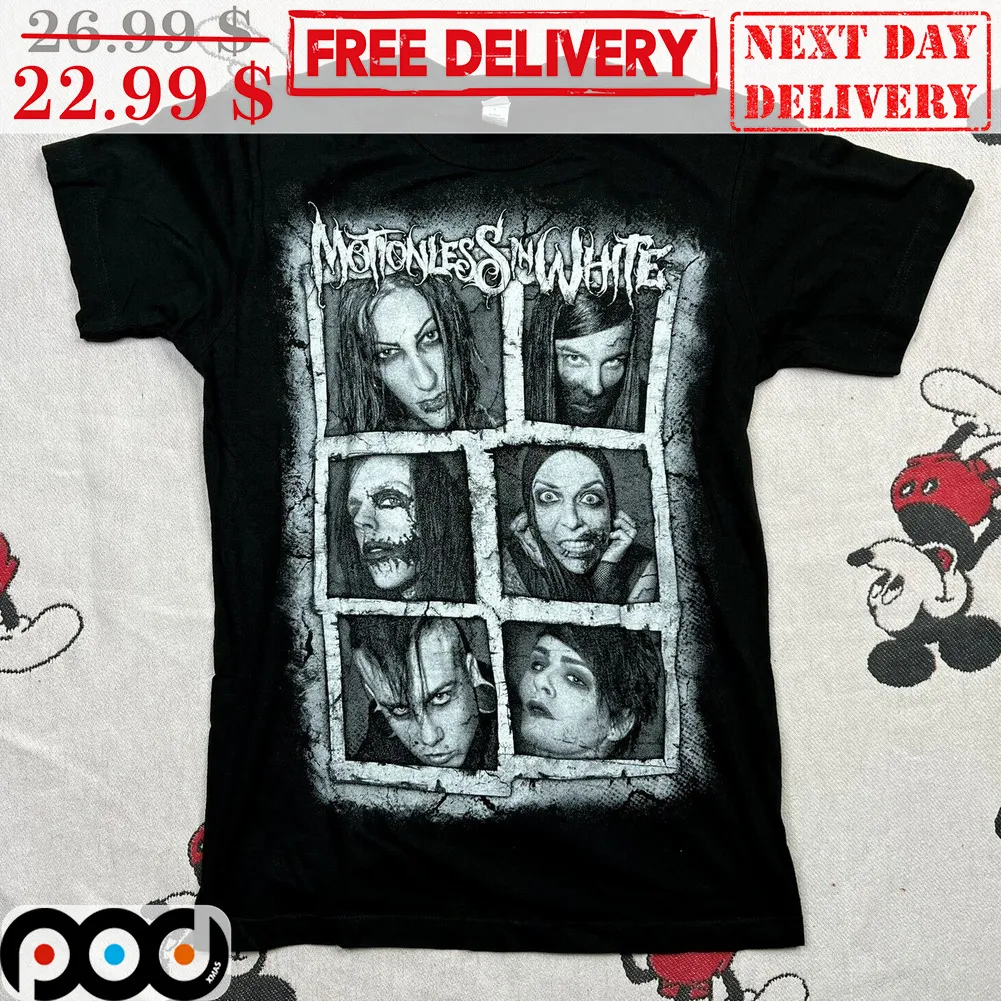 Motionless In White Beyond The Barricade Tour Shirt