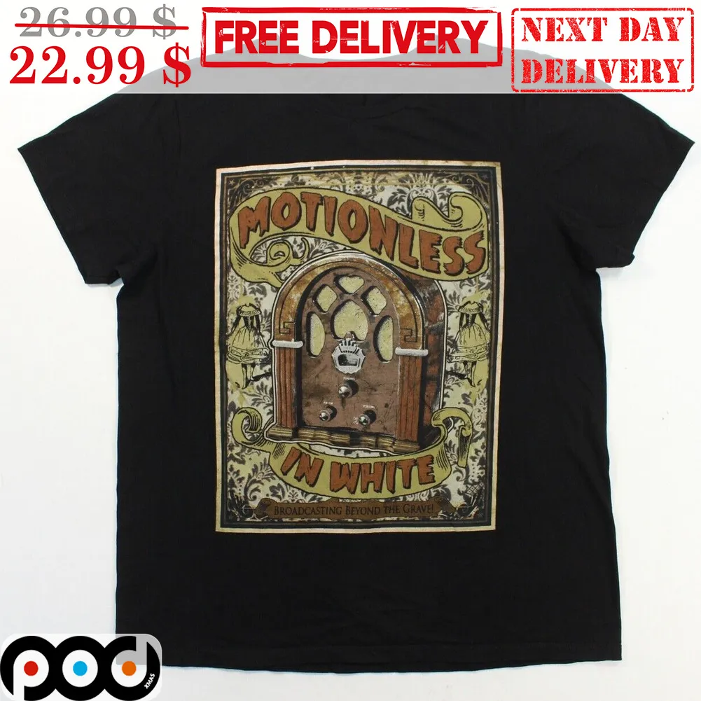 Motionless In White Broadcasting Beyond The Grave Shirt
