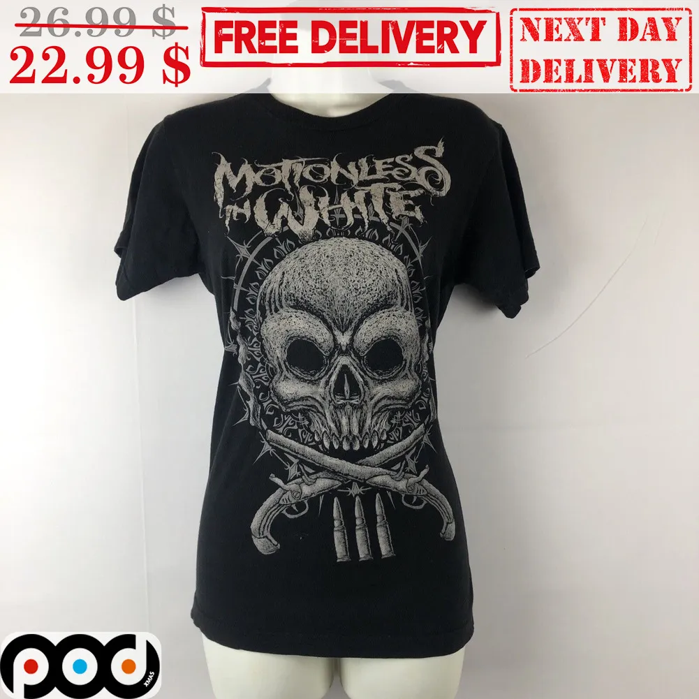 Skull Motionless In White Shirt