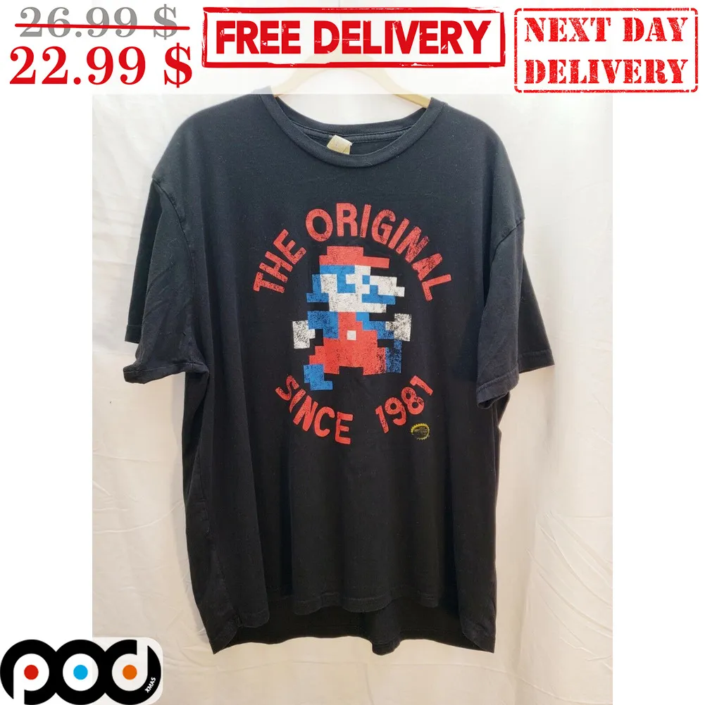 Super Mario The Original Since 1981 Vintage Shirt