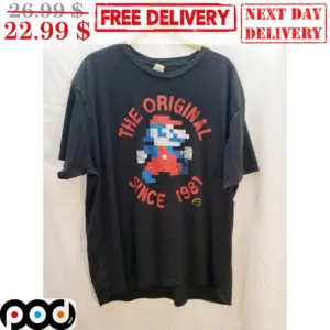 Super Mario The Original Since 1981 Vintage Shirt