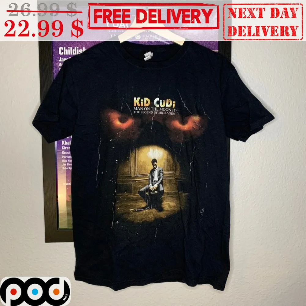 Kid Cudi Man Of The Moon The Legend Of Mr Rager Shirt