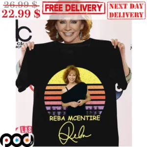 Reba Mcentire Signature Vintage Retro Shirt