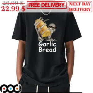 Skeleton Garlic Bread Shirt