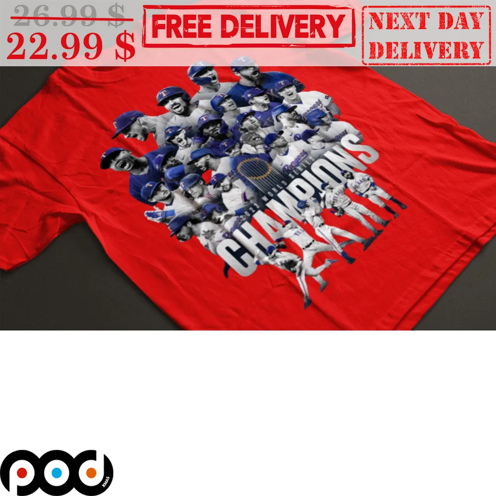 Texas Rangers 2023 World Series Champions MLB Shirt