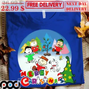 Snoopy And Friends Merry Christmas 2023 Shirt