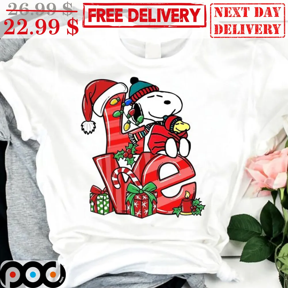Snoopy Love Merry Christmas 2023 Shirt