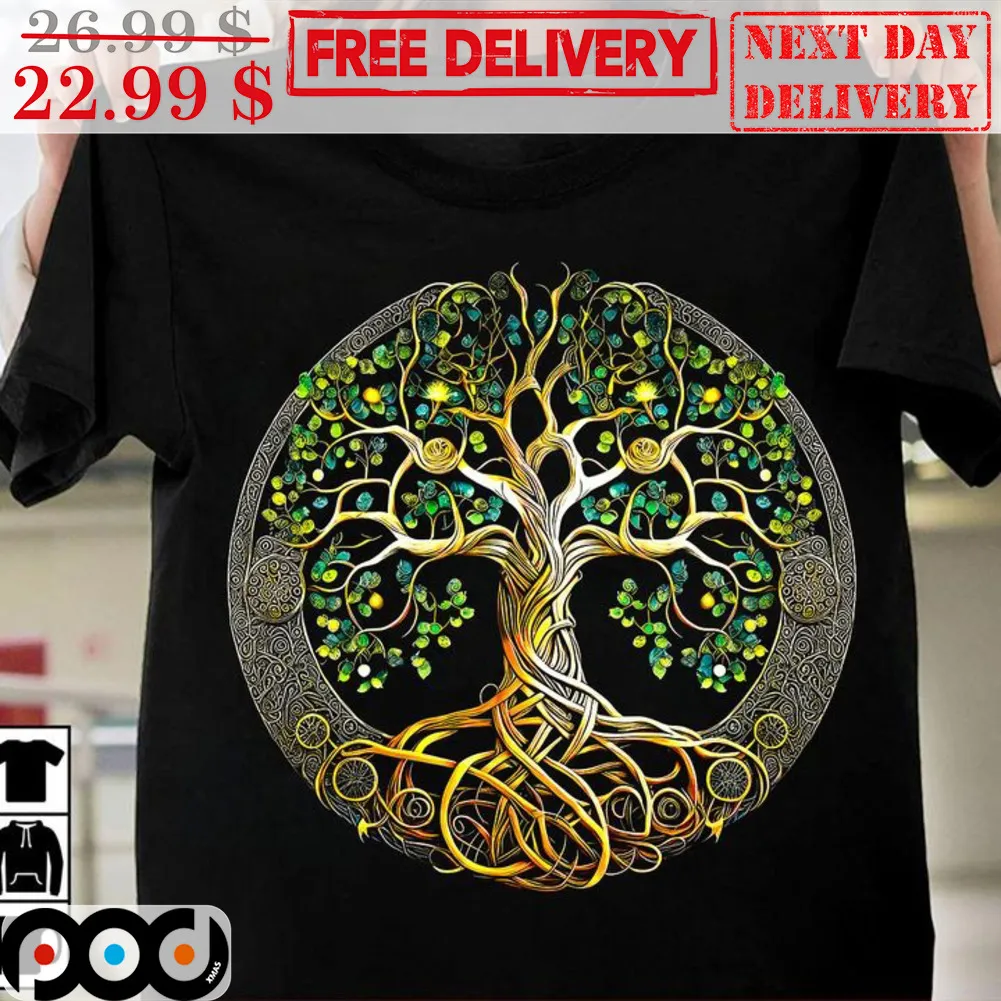 Tree Of Life Hippie Style Shirt
