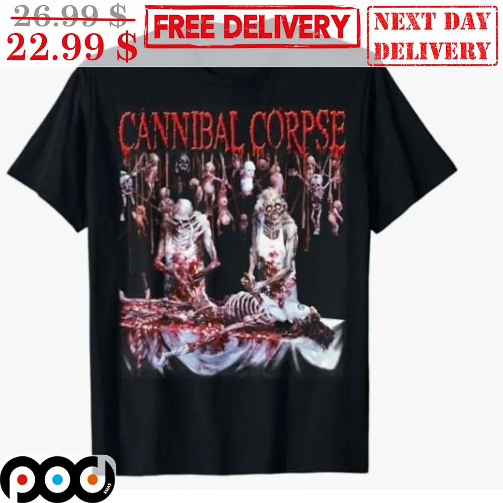 Cannibal Corpse Demonic Death Metal Band Shirt