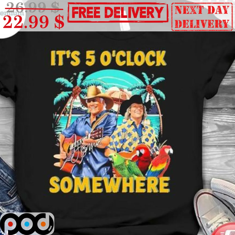 Jimmy Buffett It's 5 O'clock Somewhere Shirt