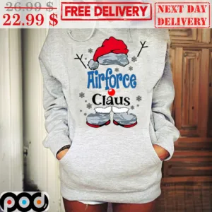 Airfore Claus Merry Christmas 2023 Shirt
