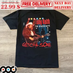 Toby Keith In Concert Getcha Some Vintage Shirt