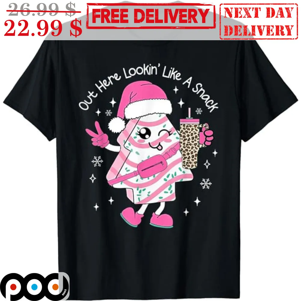 Cake Out Here Lookin' Like A Snack Christmas Shirt