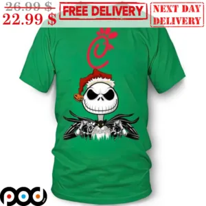 Jack Skellington Chick Fil A Halloween Shirt