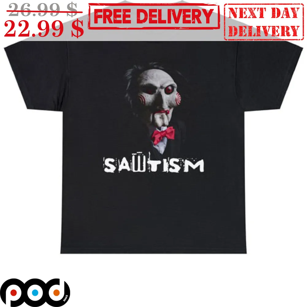 Billy the Puppet Sawtism Saw Autism Shirt