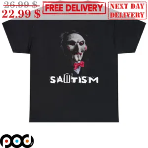 Billy the Puppet Sawtism Saw Autism Shirt