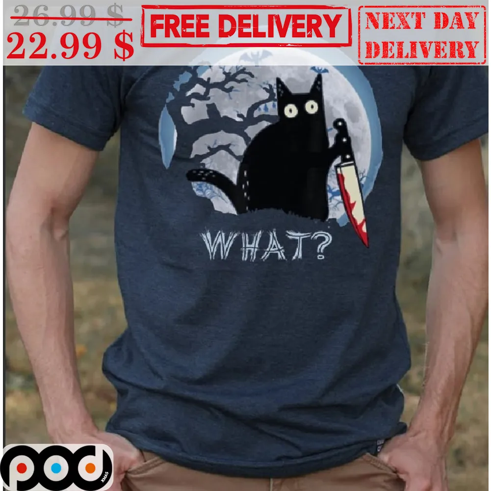 Cat Killer What Halloween Night Shirt