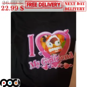 The Amazing Digital Circus Caine I Love My Girlfriend Shirt