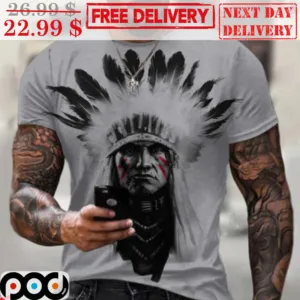 Indians Native 3D American Redskins Shirt