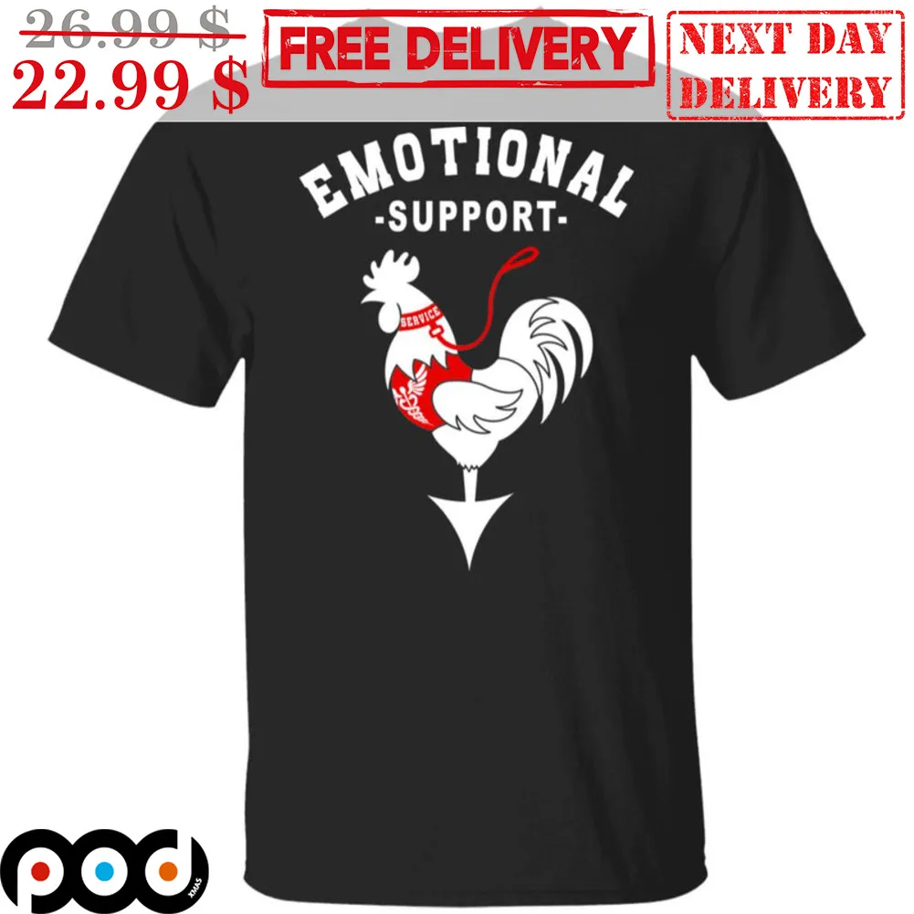 Emotional Support Cock Service Bottom Shirt