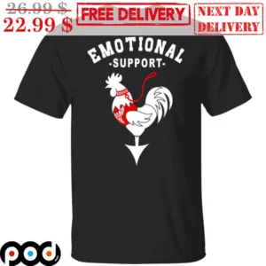 Emotional Support Cock Service Bottom Shirt