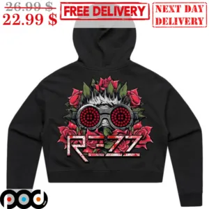 Rezz DJ Roses Glasses Blood Shirt