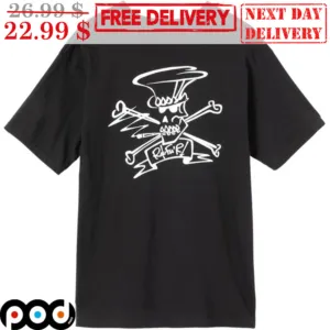 Skull Slash R & F'nr Slim Shirt