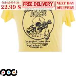 Skull Raceway Rock The Marshall Tucker Band Shirt