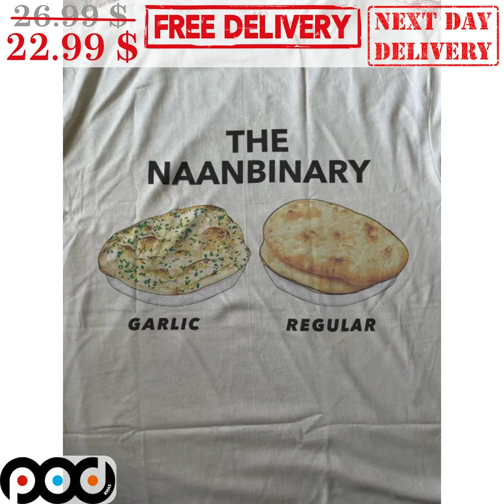 The Naanbinary Garlic Regular Shirt