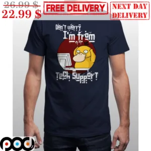 Koduck Meme Don't Worry I'm From Tech Support Shirt