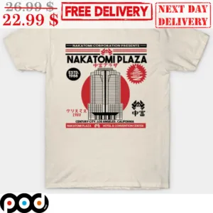 Nakatomi Corporation Presents Nakatomi Plaza Christmas Party Shirt