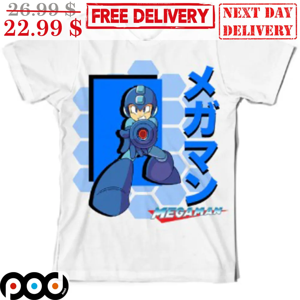 Megaman Capcom Nitendo Shirt