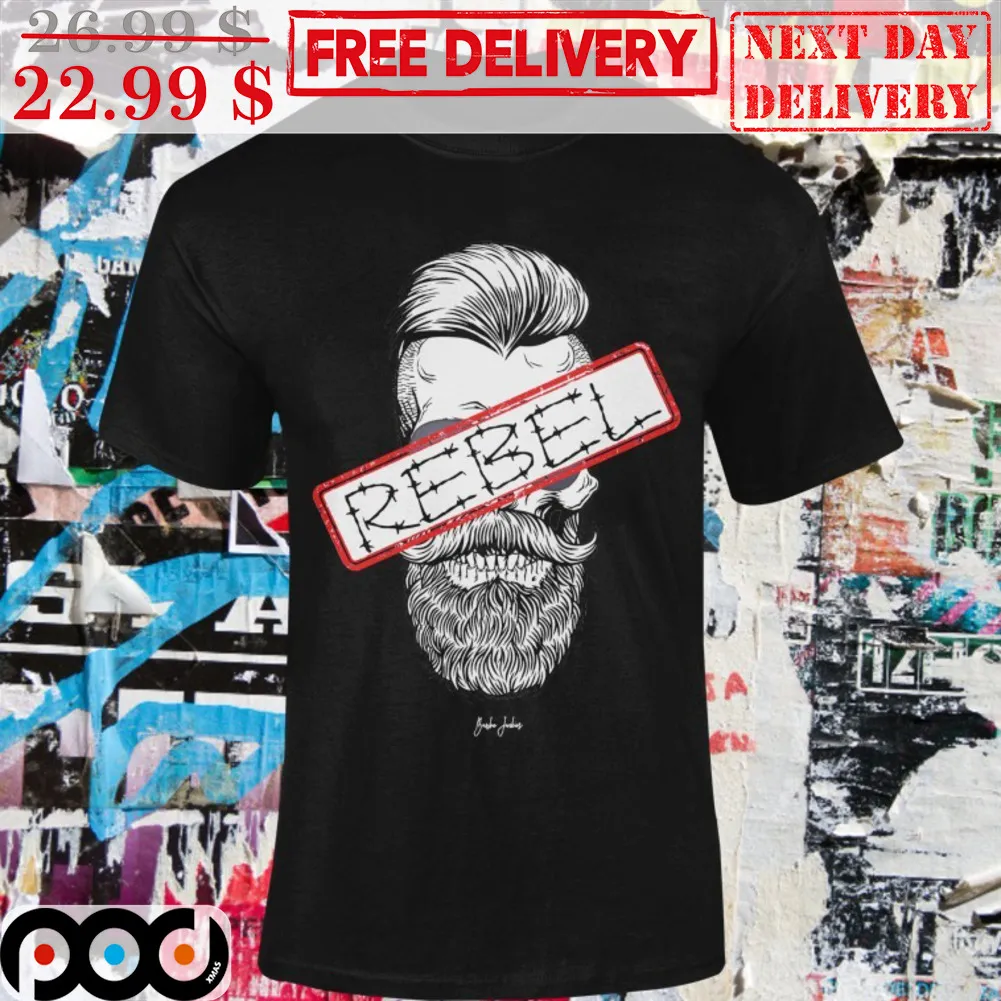 Rebel Barber Skull Shirt
