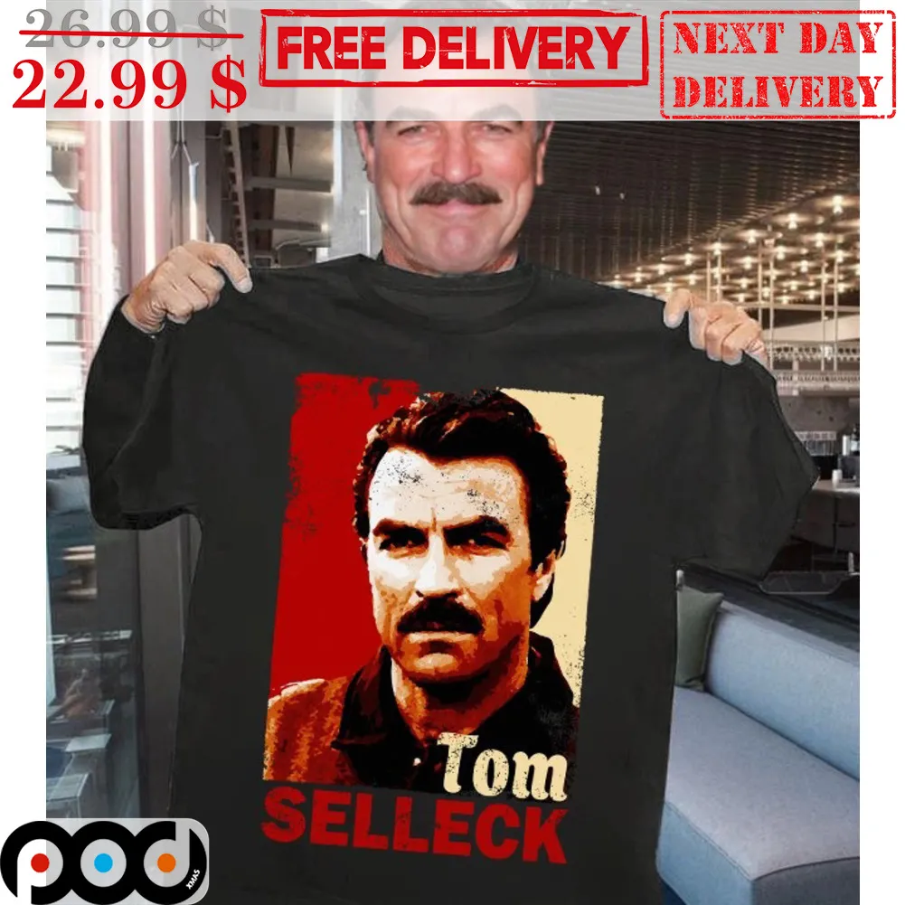 Tom Selleck Portrait Vintage Shirt