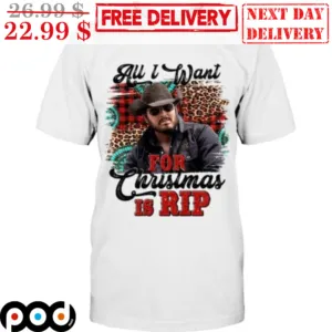 All I Want For Christmas Is Rip Vintage Shirt