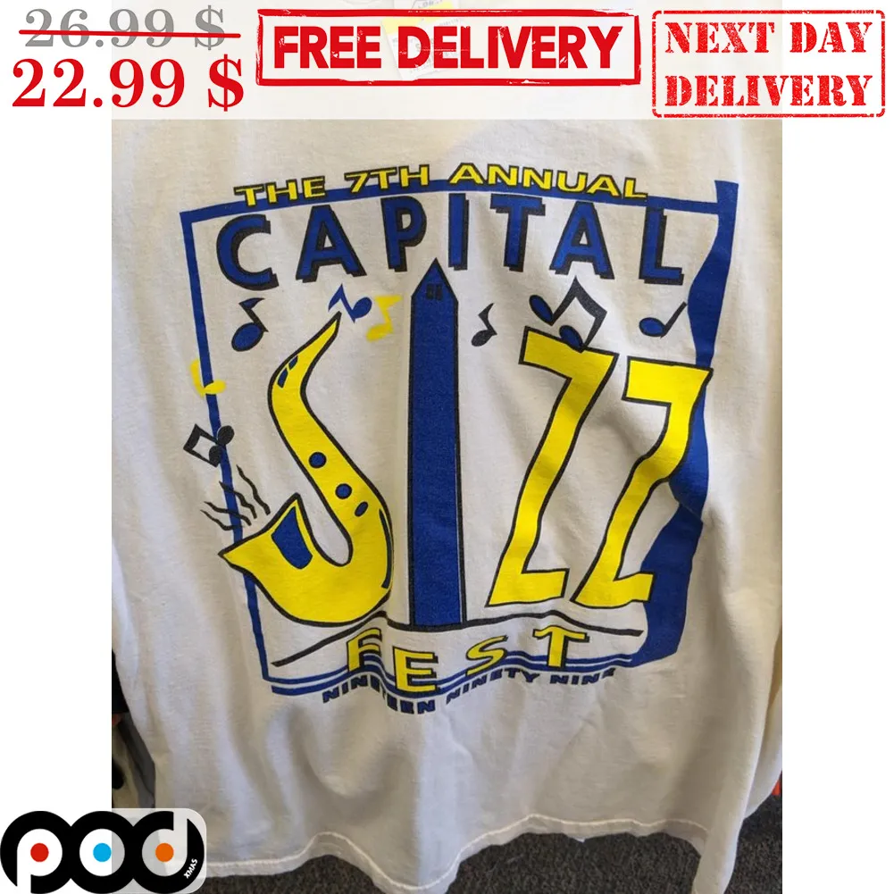 The 7th Annual Capital Jazz Fest Nineteen Ninety Nine Shirt