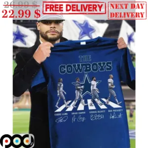 The Cowboys Walk On The Road Signature Dallas Cowboys Shirt