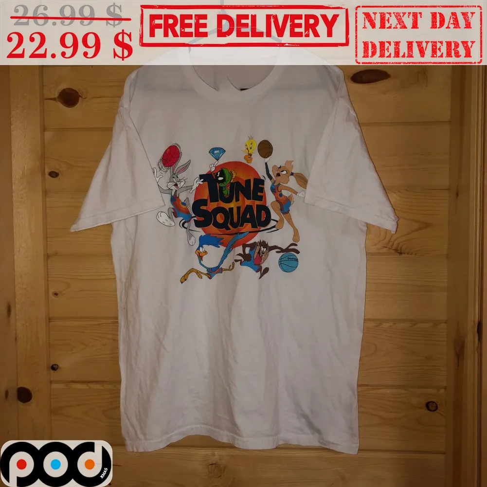 Tune Squad Space Jam Characters Cartoon Shirt