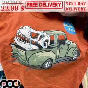 Dinosaur Skull Truck Shirt