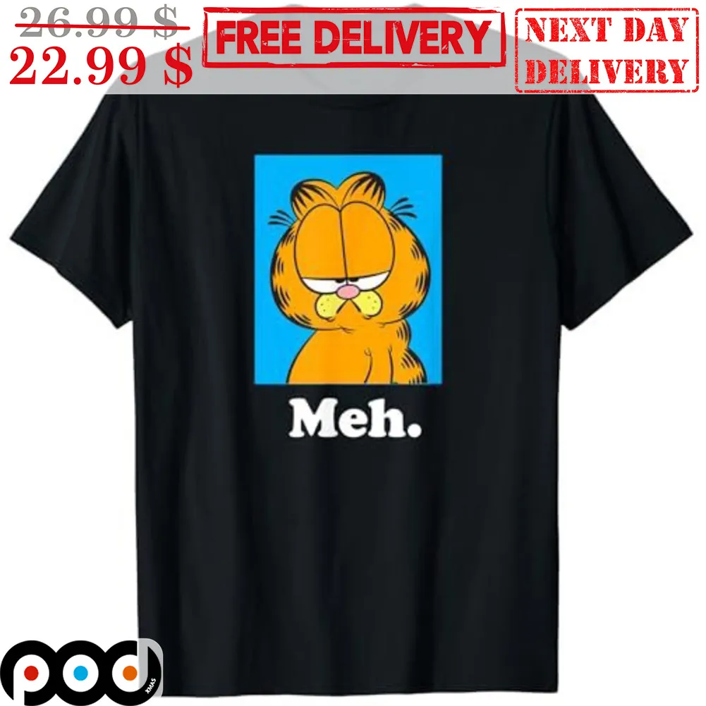 Garfield Meh Fun Shirt