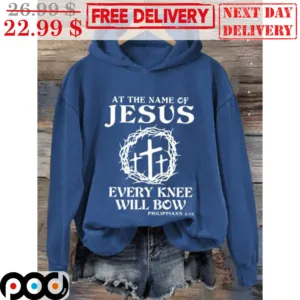 At The Name Of Jesus Every Knee Will Bow Shirt