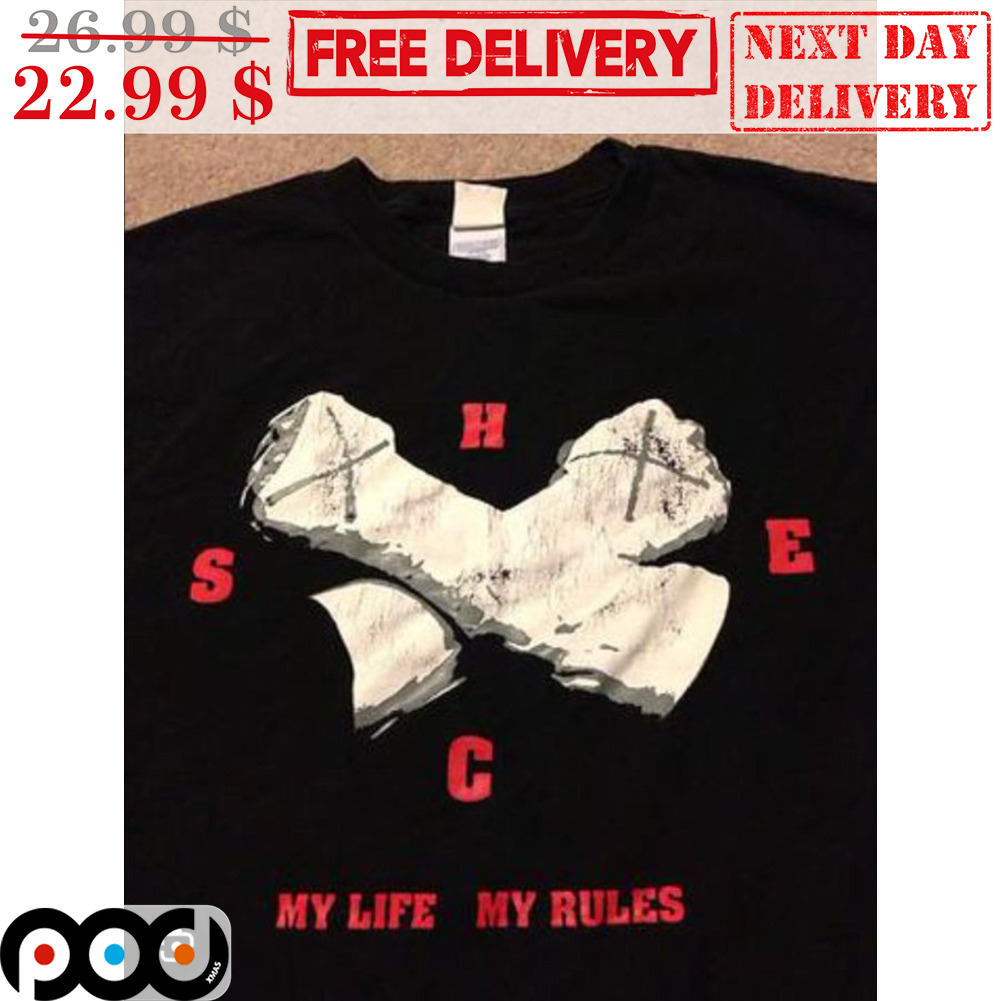 CM Punk My Life My Rules Shirt CM Punk My Life My Rules Shirt